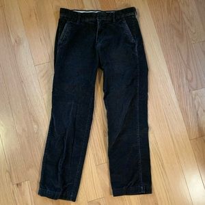 Mens Dark Brown Corduroy Pants